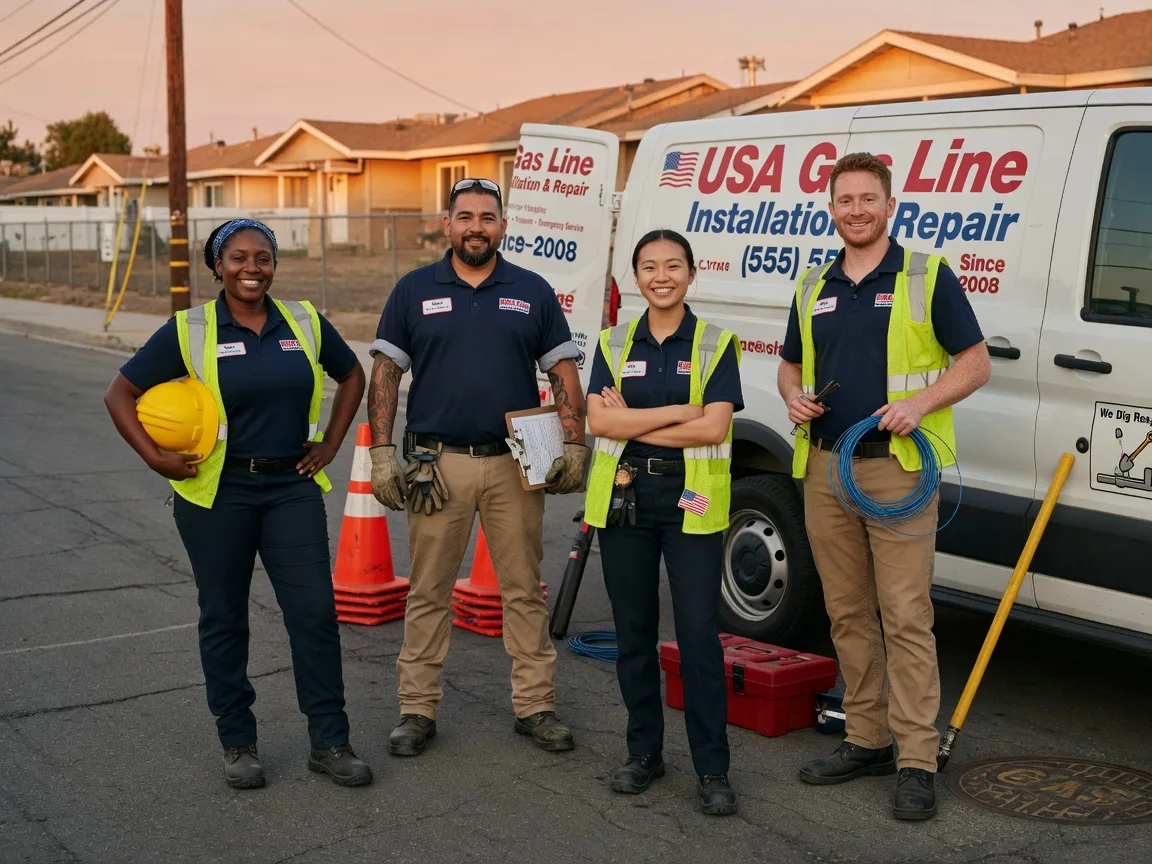 Gas Line Installation company in Five Points, AL
